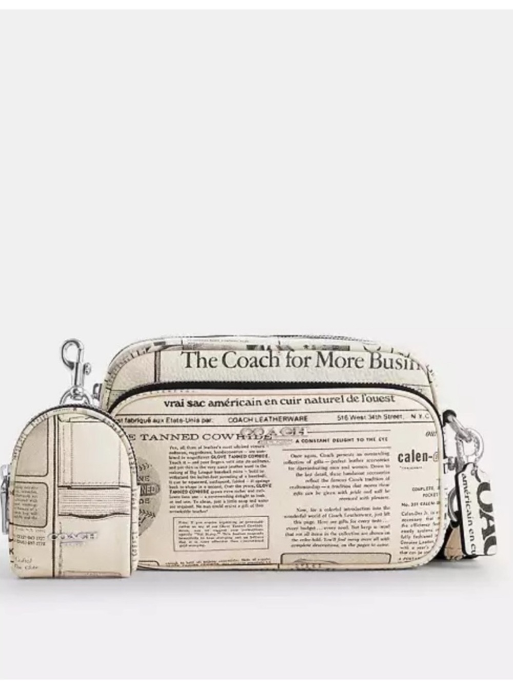 NWT Coach Newspaper Print Finlay